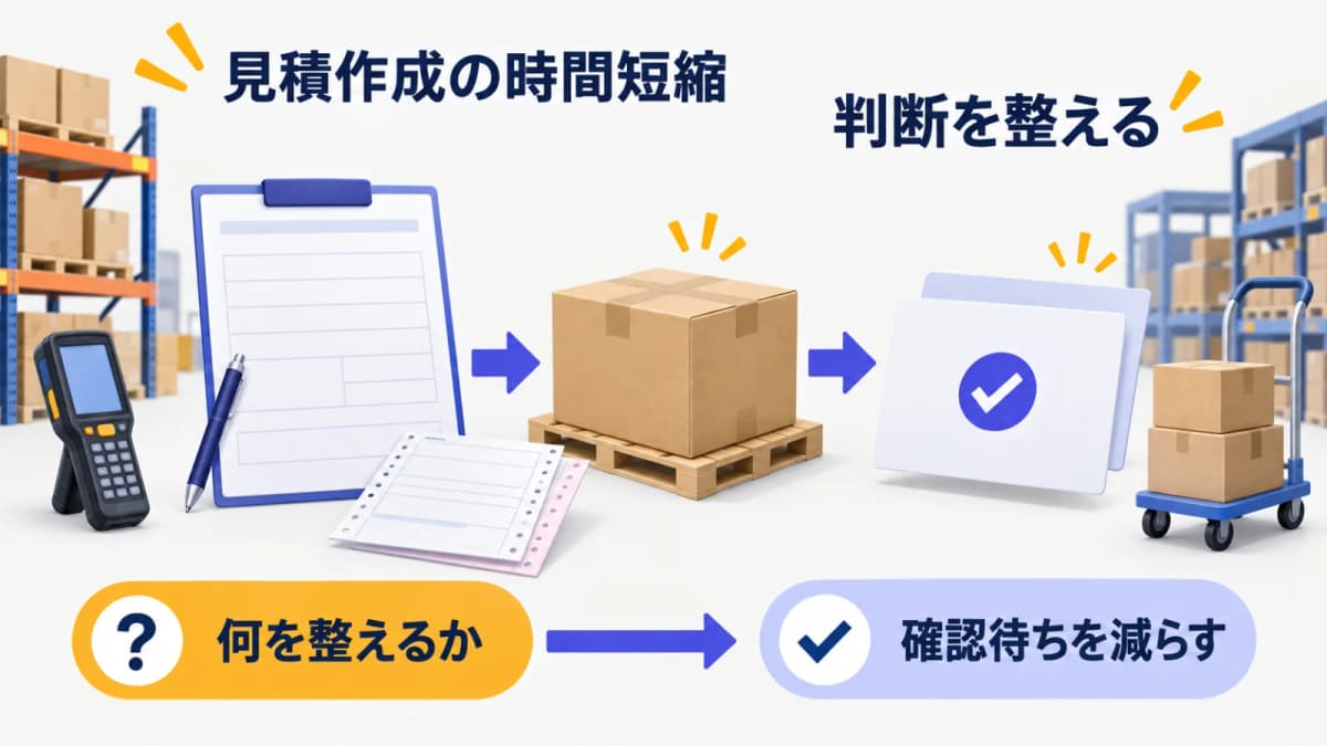 見積作成の時間を短縮する方法|BtoB物販の回答リードタイム改善